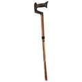 Carex Health Brands Carex Health Brands A74600 Folding Adjustable Bronze Cane With York Handle A74600